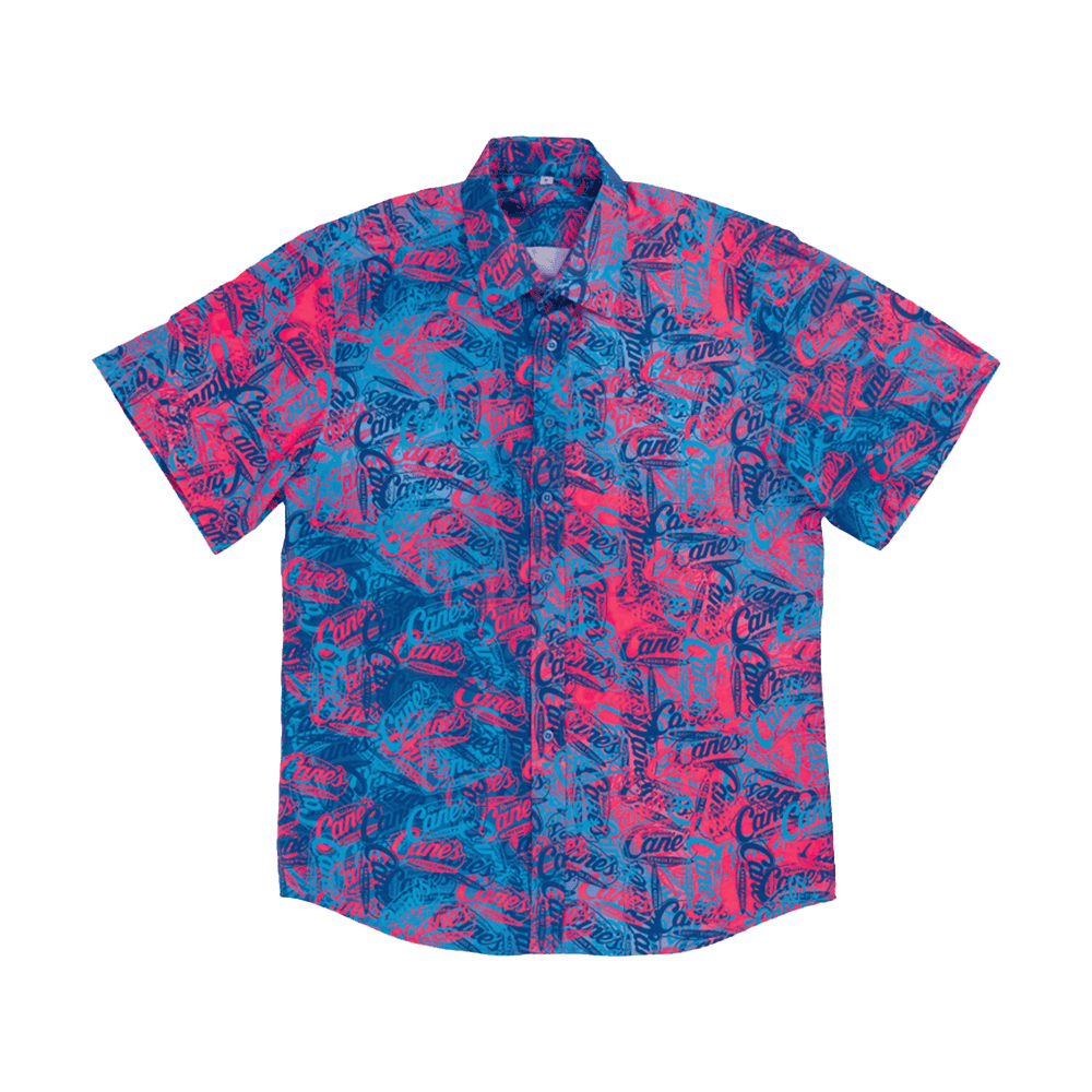 Canes Merch Vibrant Logo Hawaiian Shirt First Fathers Day Gift Ideas -WearandDecor