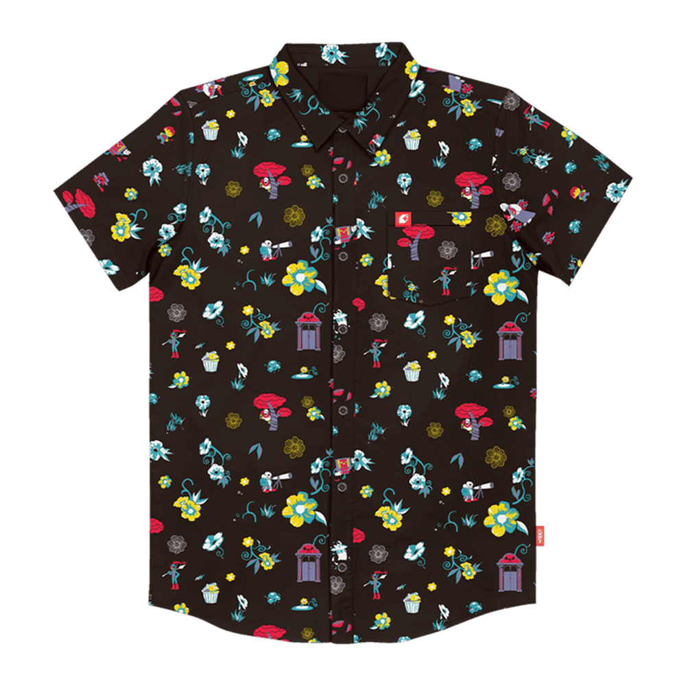 Undertale Hawaiian Shirt Unique Game Inspired Shirt Cool Birthday Gift Ideas For Dad Fans -WearandDecor