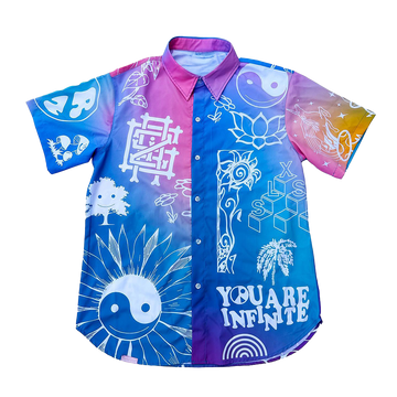 Griz Merch GRiZ Sun-Time Button Up Shirt Gifts For DJ Fans Country Boy Gift -WearandDecor