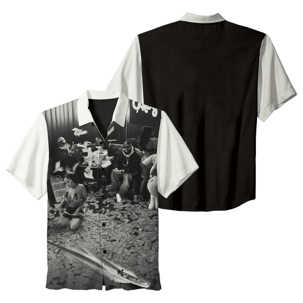 Colossal Camp Collar Hawaiian Shirt Larry June Merch Life Is Beautiful Album Shirt For Fans -WearandDecor