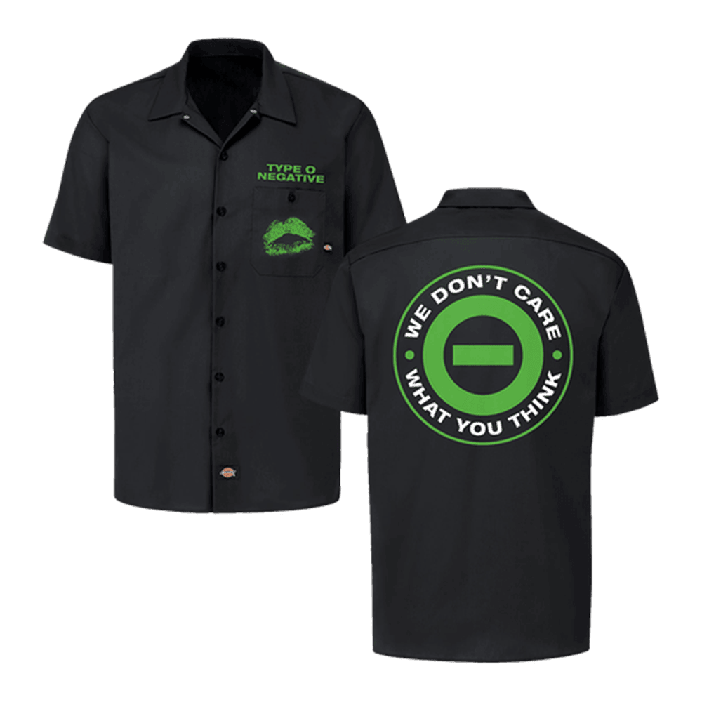 Type O Negative Merch We Don't Care Work Hawaiian Shirt Fathers Day Gifts For Husband -WearandDecor