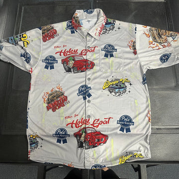 Pole Barn Garage Merch Pole Barn Garage Hawaiian Shirt PBG Merch Good Fathers Day Gifts -WearandDecor