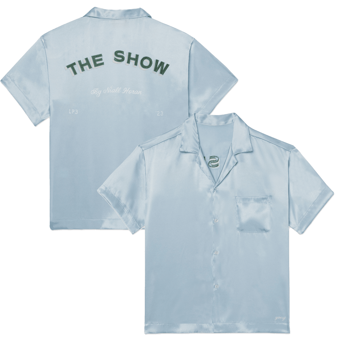 Niall Horan Merch The Show By Niall Horan Blue Hawaiian Shirt Good Father's Day Presents -WearandDecor
