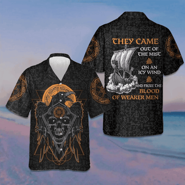 They Came Out Of The Mist Hawaiian Shirt Men's Button Down Shirt Gifts For Guys -WearandDecor