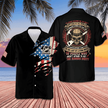 Carpenter My Craft Allows Me To Build Anything Hawaiian Shirt Men Gifts For Carpenters -WearandDecor