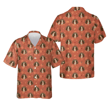 Thanksgiving Turkeys Hawaiian Shirt Funny Button Up Shirt Gifts For Thanksgiving Day -WearandDecor