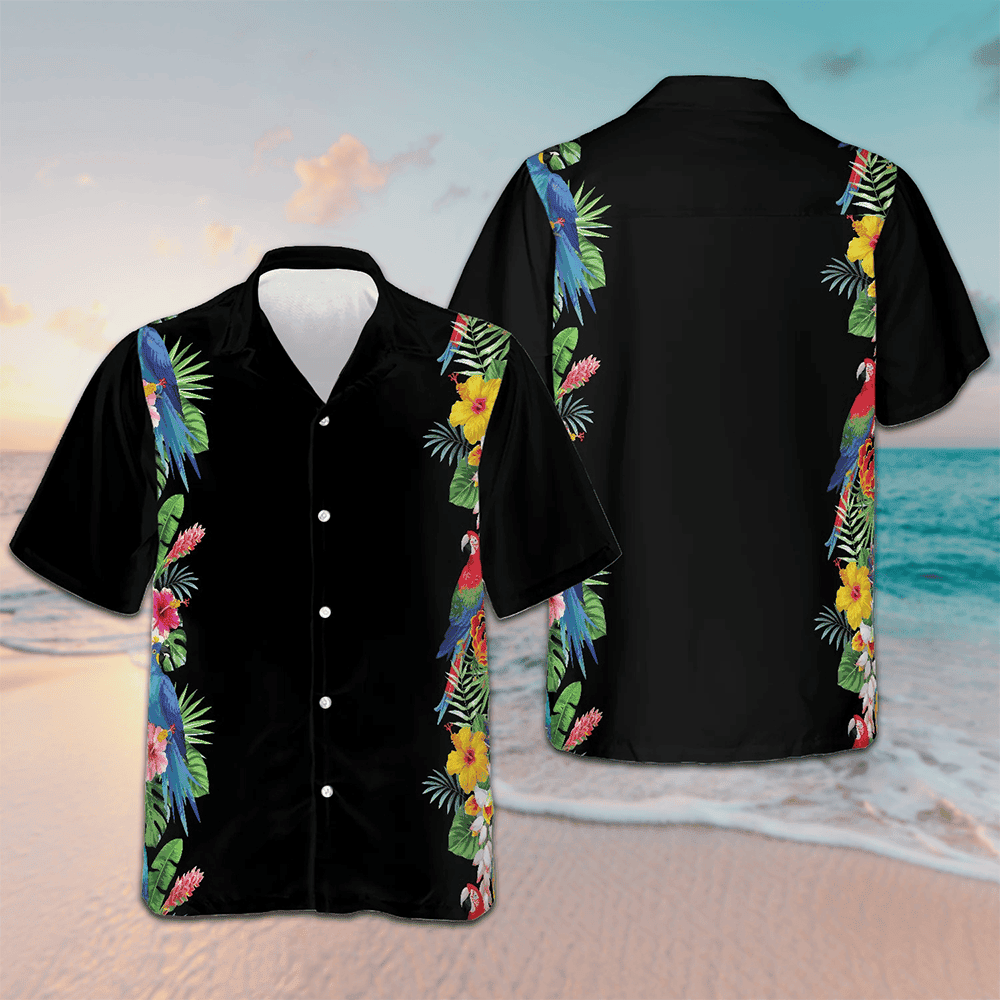 Parrot Party Hawaiian Shirt Cool Summer Shirts Best Gift Ideas For Husband -WearandDecor