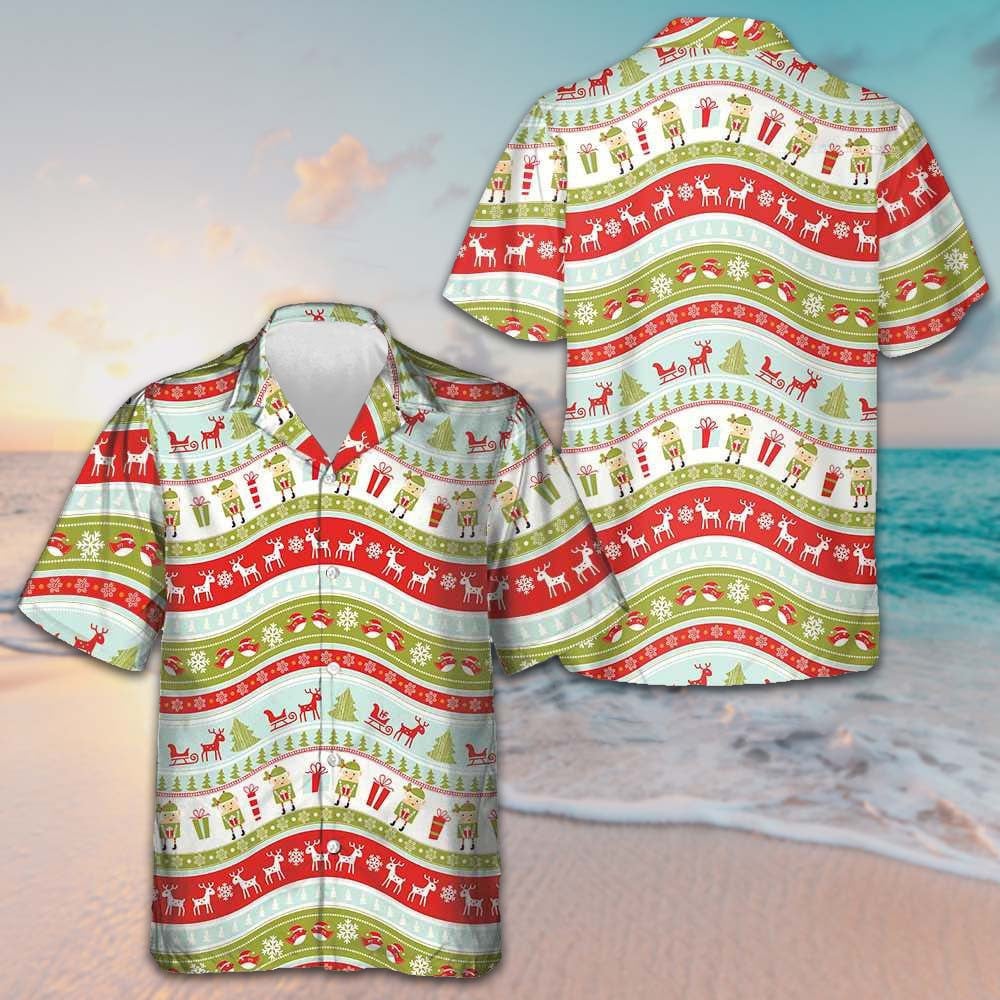 Christmas Elf Hawaiian Shirt Funny Christmas Shirt Gifts For Cousin -WearandDecor