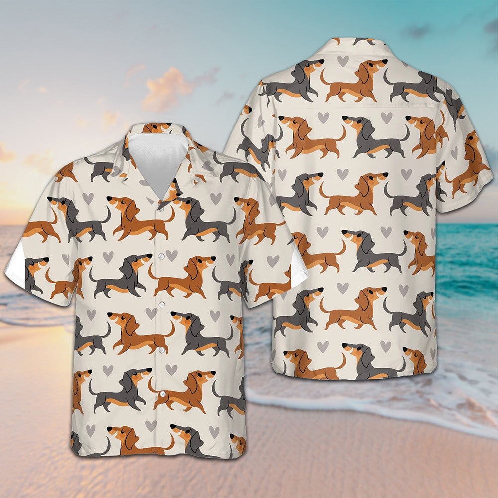 Life Of Dachshund Dog Hawaiian Shirt Best Summer Shirts Gifts For Dachshund Lovers -WearandDecor