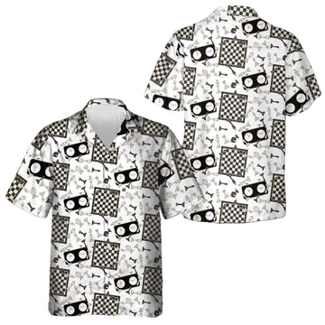 Chess Player Hawaiian Shirt Vacation Button Up Gifts For Best Friend -WearandDecor