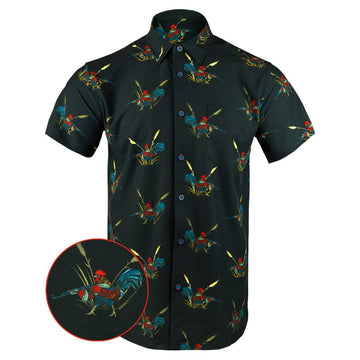 Le Cock V3 Button Down Shirt Tactical Aloha Shirt Good Gifts For Friends -WearandDecor
