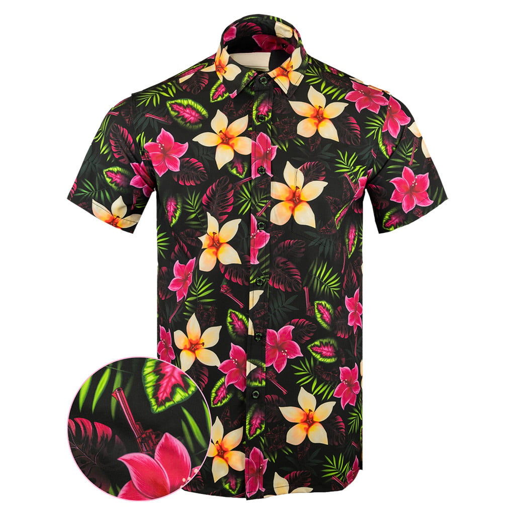 Baby Ruth Button Down Shirt Tactical Tropical Print Shirt Xmas Gifts For Dad -WearandDecor