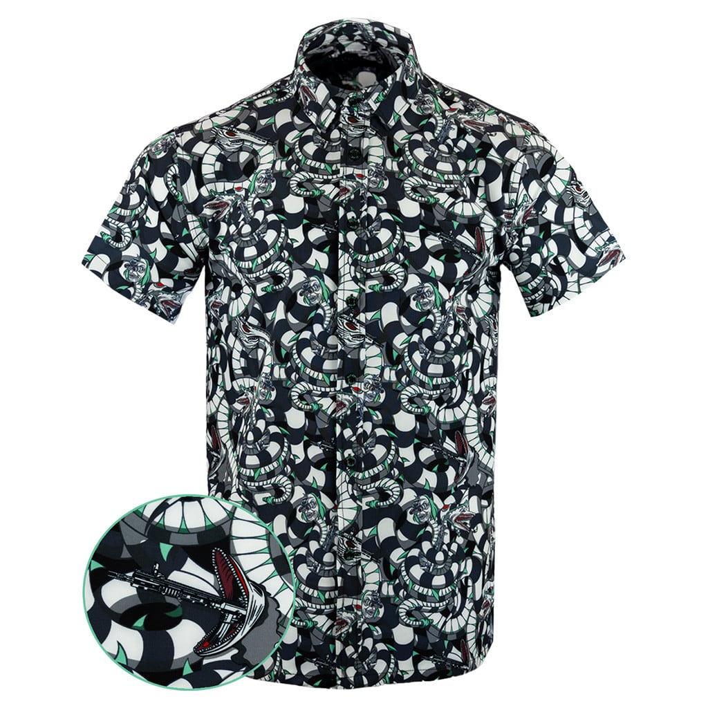It's Showtime Button Down Shirt Tactical Hawaiian Shirt Best Gifts For Boyfriend -WearandDecor