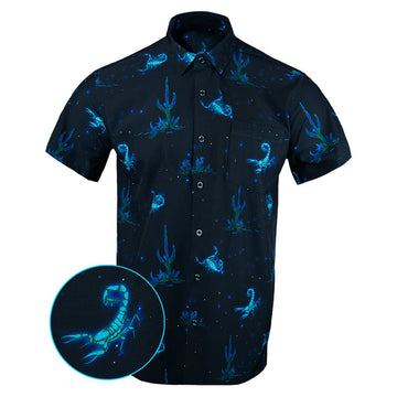 Homeland V2 Button Down Shirt Concealed Carry Hawaiian Shirt Birthday Ideas For Husband -WearandDecor