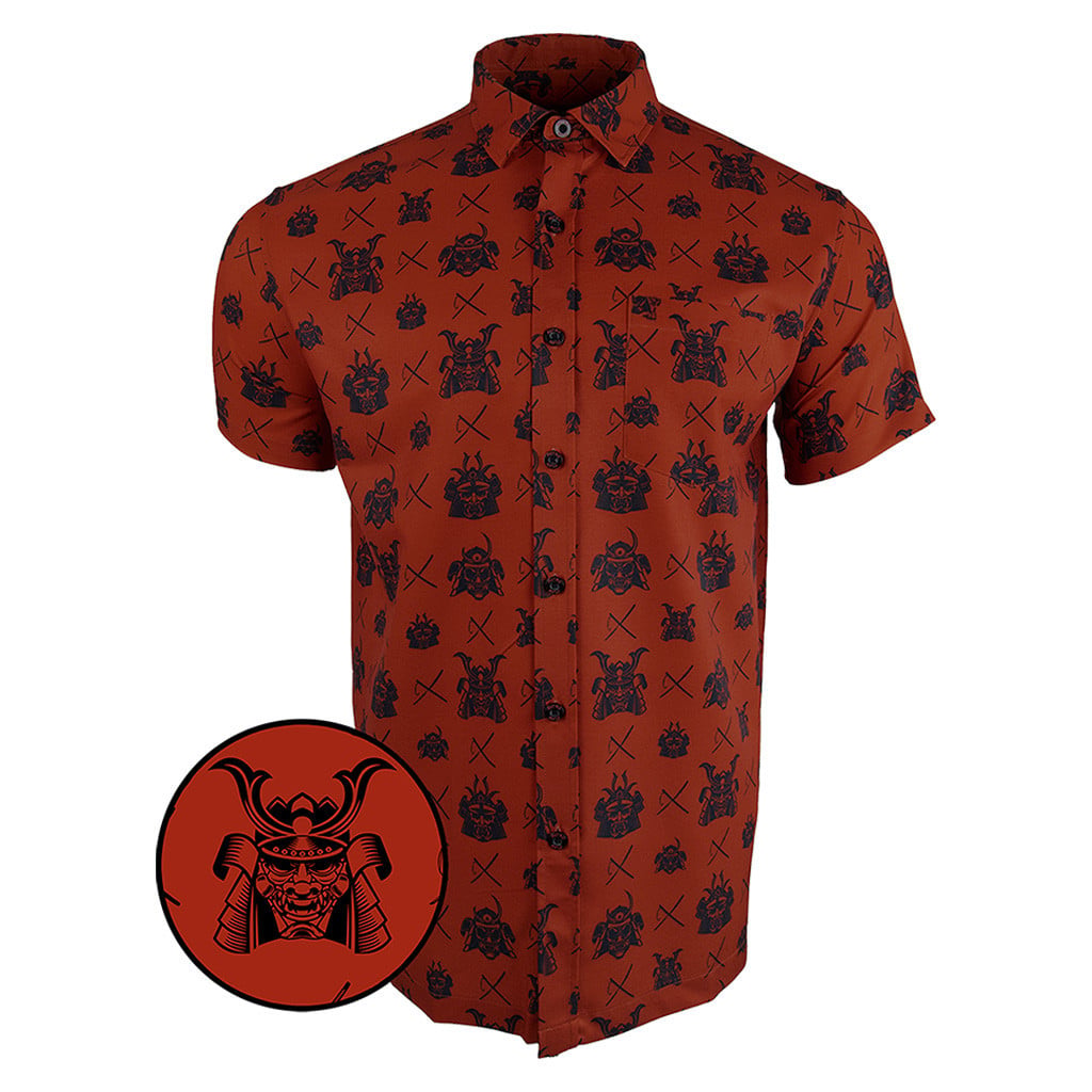 McDojo Collab Button Down Shirt Concealed Carry Hawaiian Shirt Present For Him -WearandDecor