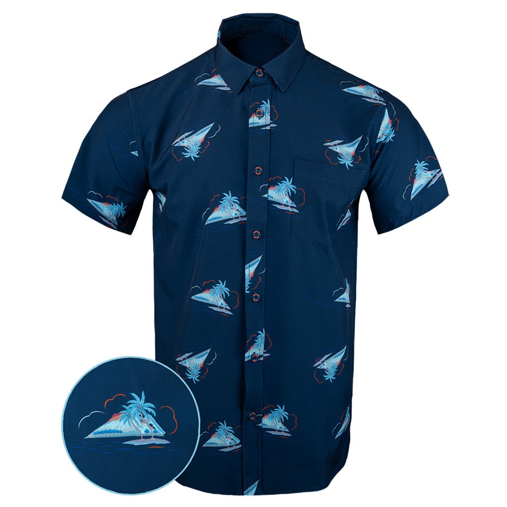 Magnum Button Down Shirt Tactical Shirt Hawaii Style Best Christmas Gifts For Boyfriend -WearandDecor