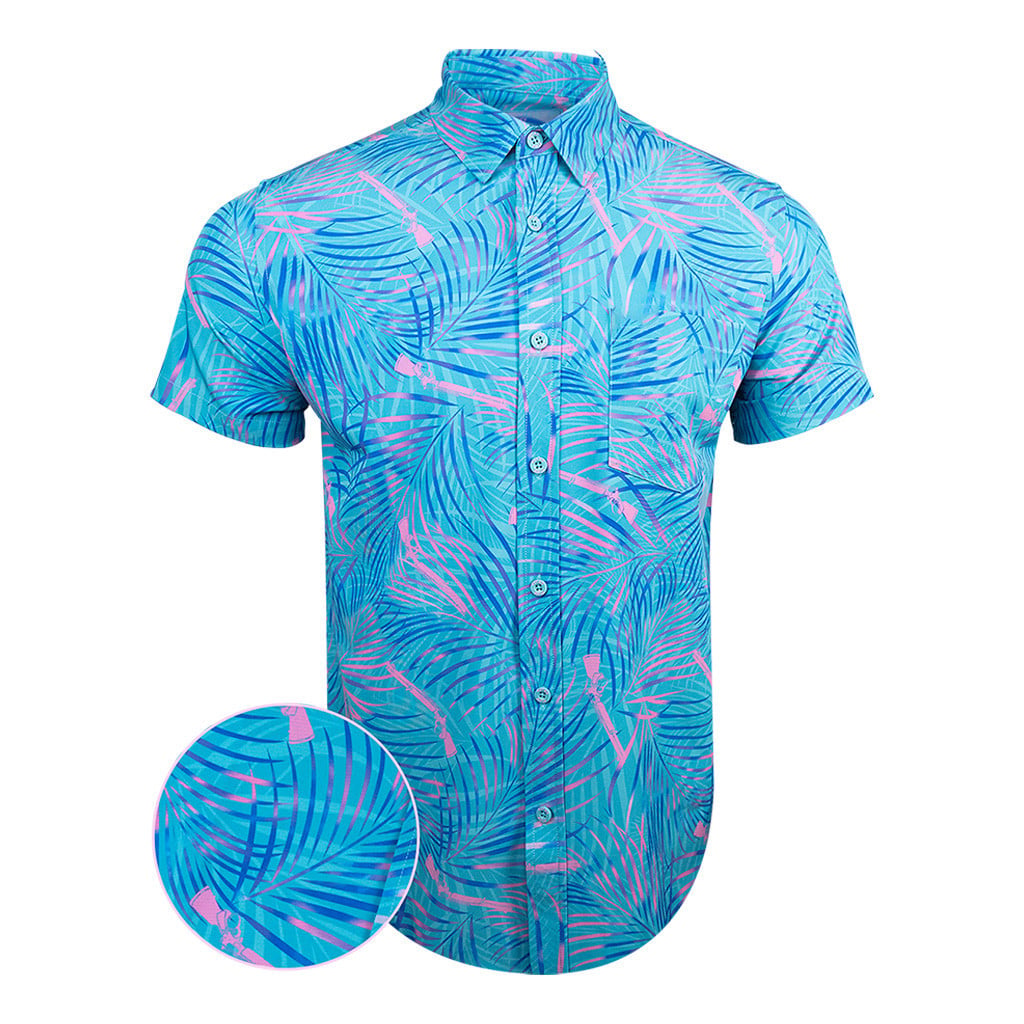 Breach Button Down Shirt Tactical Aloha Shirt Best Gifts For Boyfriend -WearandDecor