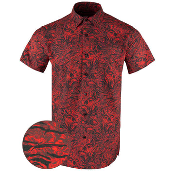 Boomstick Button Down Shirt Concealed Carry Hawaiian Shirt Gifts For Brother -WearandDecor