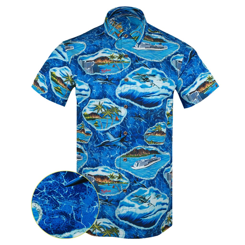 The Goose Button Down Shirt Tactical Aloha Shirt Gift Ideas For Son -WearandDecor