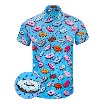 Sweet-Tooth Button Down Shirt Tactical Shirt Hawaii Style Best Gifts For Son -WearandDecor