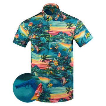 Ventura V4 Button Down Shirt Outdoor Hawaiian Tactical Shirt Gifts For Grandpa -WearandDecor
