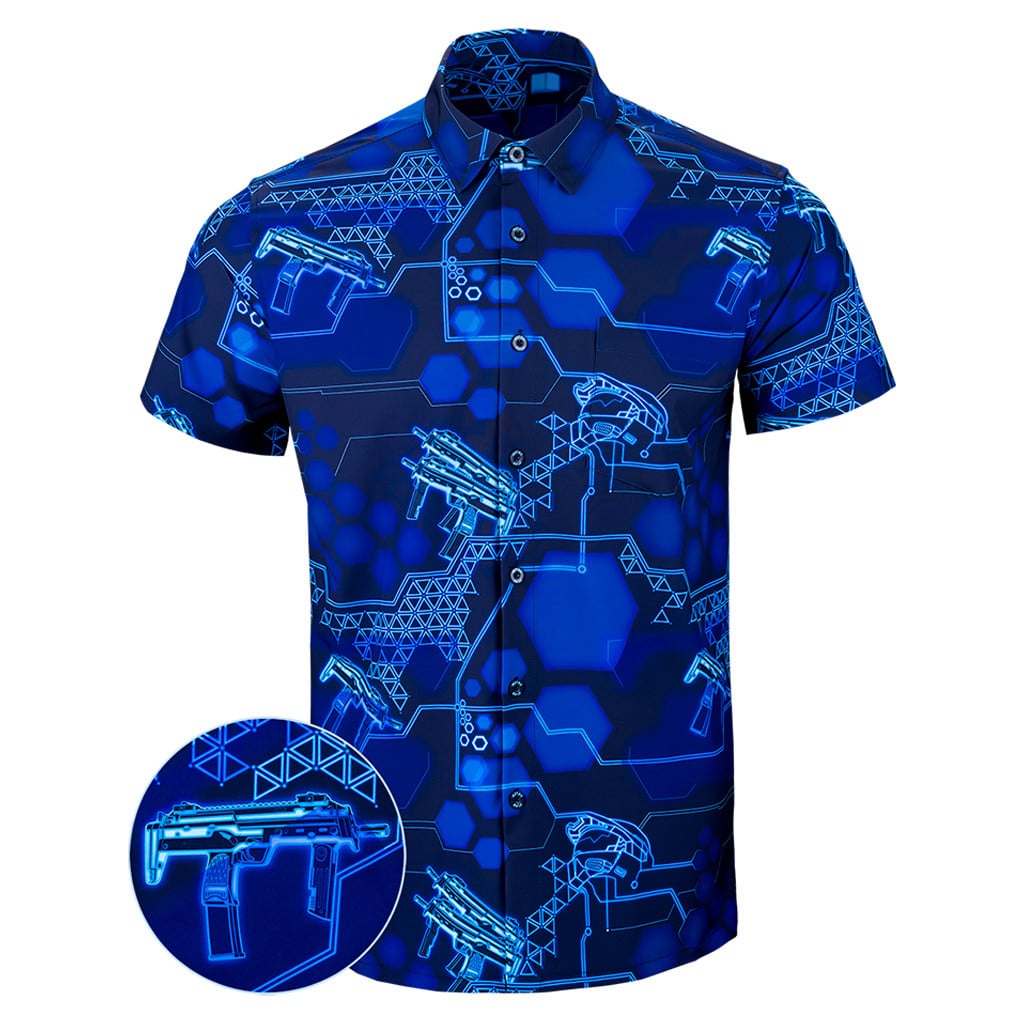 The Chief Button Down Shirt Concealed Carry Hawaiian Shirt Gifts For Son In Law -WearandDecor