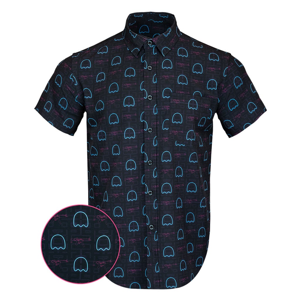 The Pac Button Down Shirt Tactical Hawaiian Shirt Dad Christmas Gifts For Gun Lovers -WearandDecor