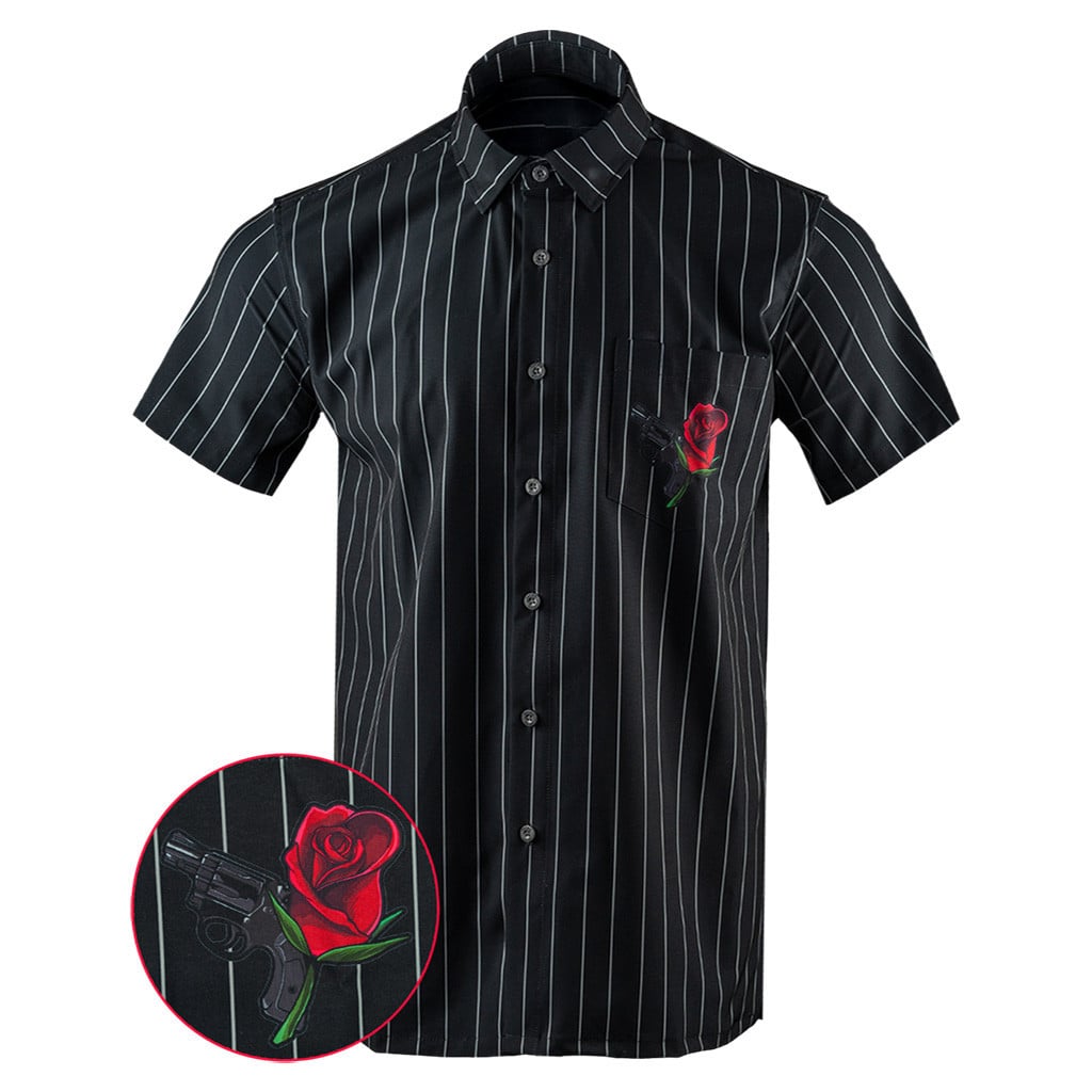 The Don Button Down Shirt Gun Lovers Tactical Hawaiian Shirt Presents For Boyfriend -WearandDecor