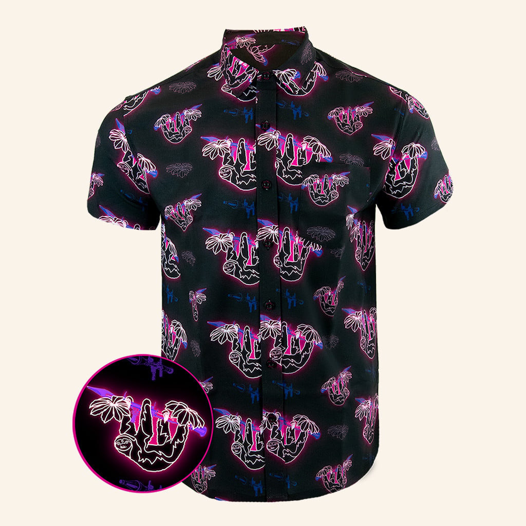 Slow N' Steady Button Down Shirt Tactical Aloha Shirt Cool Christmas Gifts For Guys -WearandDecor