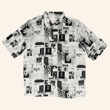 Madeon Merch Mural Button Up Shirt Unique Gifts For Music Lovers -WearandDecor