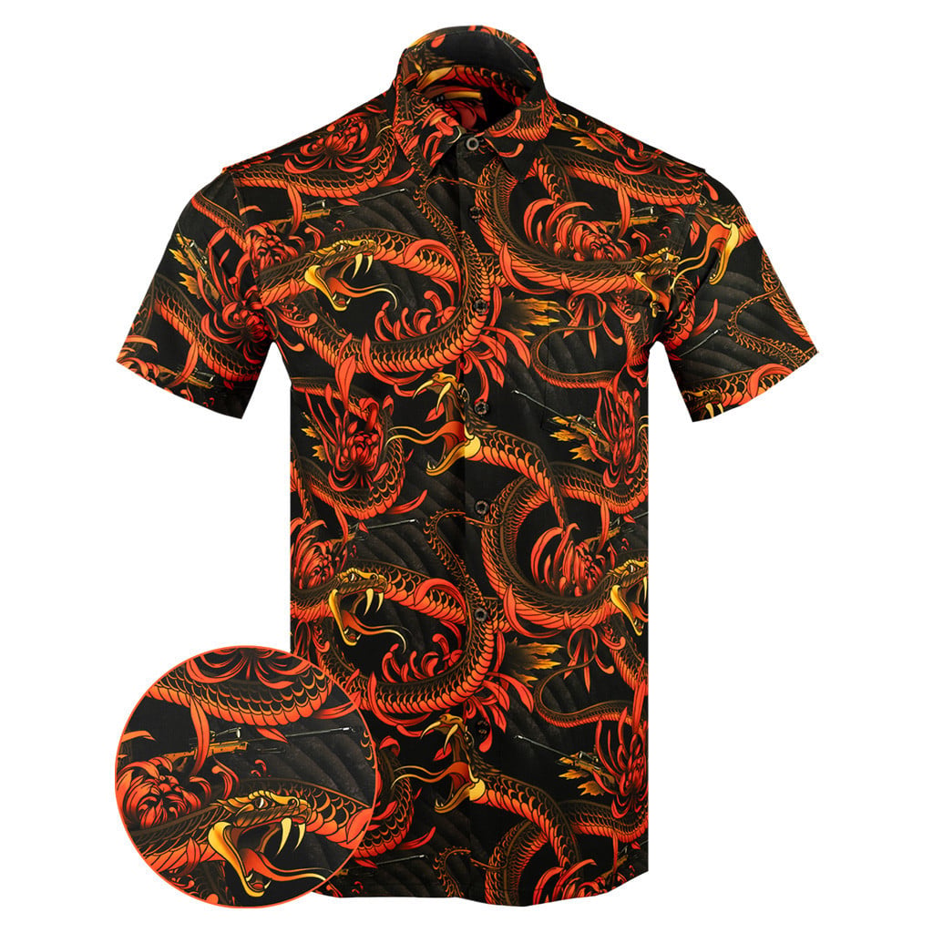 Vipers And Snipers Button Down Shirt Concealed Carry Hawaiian Shirt Gifts For Brother In Law -WearandDecor