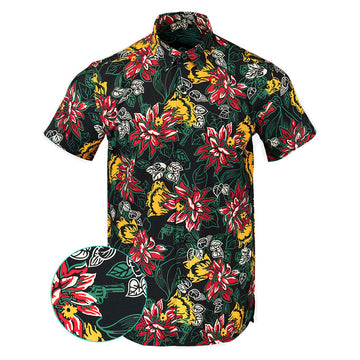 Ventura V2 Button Down Shirt Outdoor Hawaiian Tactical Shirt Gun Lovers Gifts For Grandpa -WearandDecor