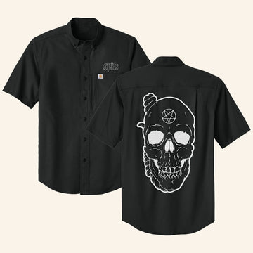Spite Merch Skull Black Dedication Spite Hawaiian Shirt Unique Gifts For Husband -WearandDecor