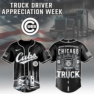 Chicago Cubs X Nation Truck Driver Appreciation Week Edition Jersey 2026