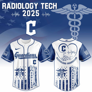 Cleveland Guardians x Radiology Tech Night Exclusive Design Jersey Guardians Merch For Fans