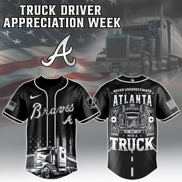 Atlanta Braves X Nation Truck Driver Appreciation Week Edition Jersey 2026
