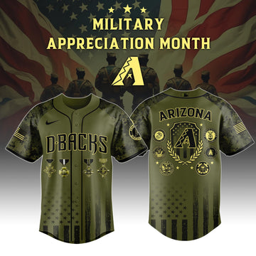 Arizona Diamondbacks x Military Appreciation Month Special Edition Jersey 2026