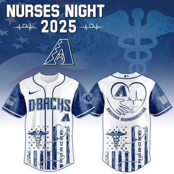 Arizona Diamondbacks x Nurses Night 2026 Baseball Jersey Arizona Diamondbacks Merch Dad Gifts