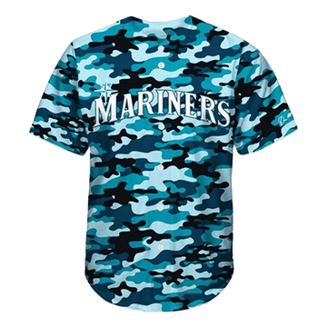 2026 Mariners Armed Forces Night Camo Jersey Seattle Mariners Merch Dad Fathers Day Gifts