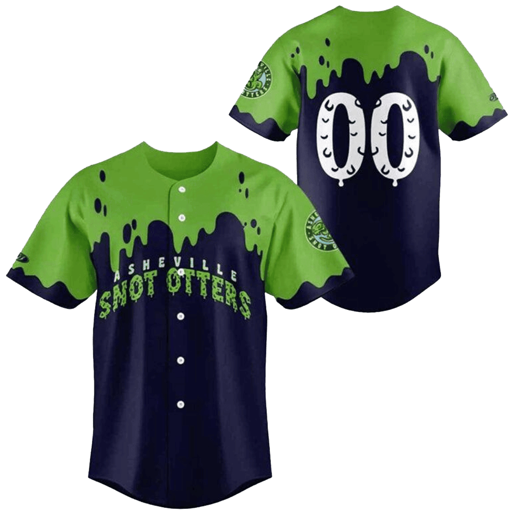 Asheville Tourists Snot Otters Baseball Jersey Best Father's Day Special Gifts