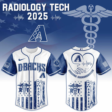 Arizona Diamondbacks x Radiology Tech Night Exclusive Design Jersey Arizona Diamondbacks Merch