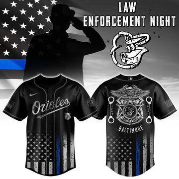 Baltimore Orioles x Law Enforcement Night Edition Jersey 2026 Baltimore Orioles Merch