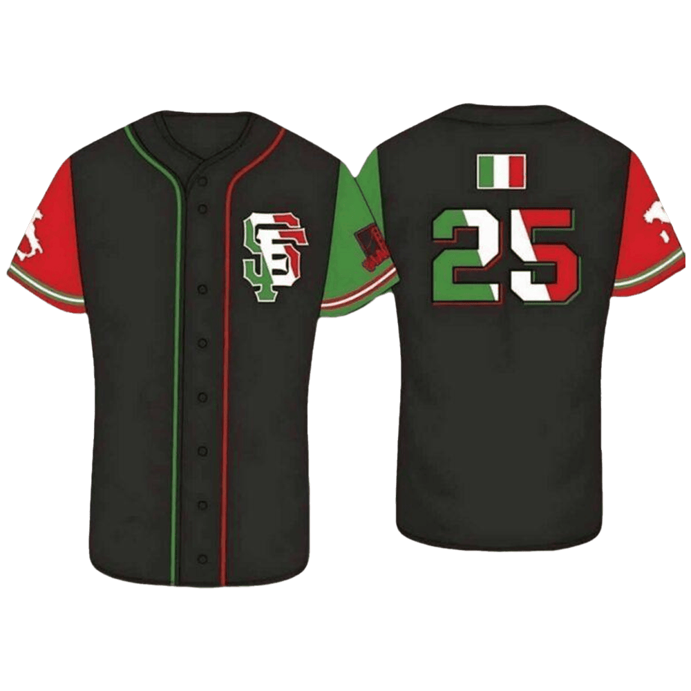 2026 Giants Italian Heritage Night Jersey San Francisco Giants Merch Bonus Dad Gifts