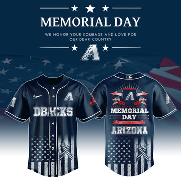 Arizona Diamondbacks Special Memorial Day Edition Jersey Arizona Diamondbacks Merch