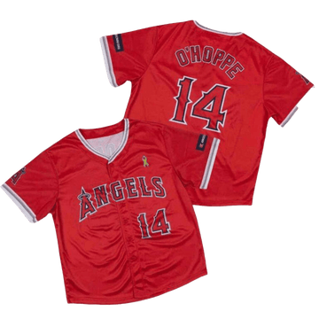 2026 Angels Logan O'Hoppe Youth Jersey Angels Merch Best Gifts For Dad