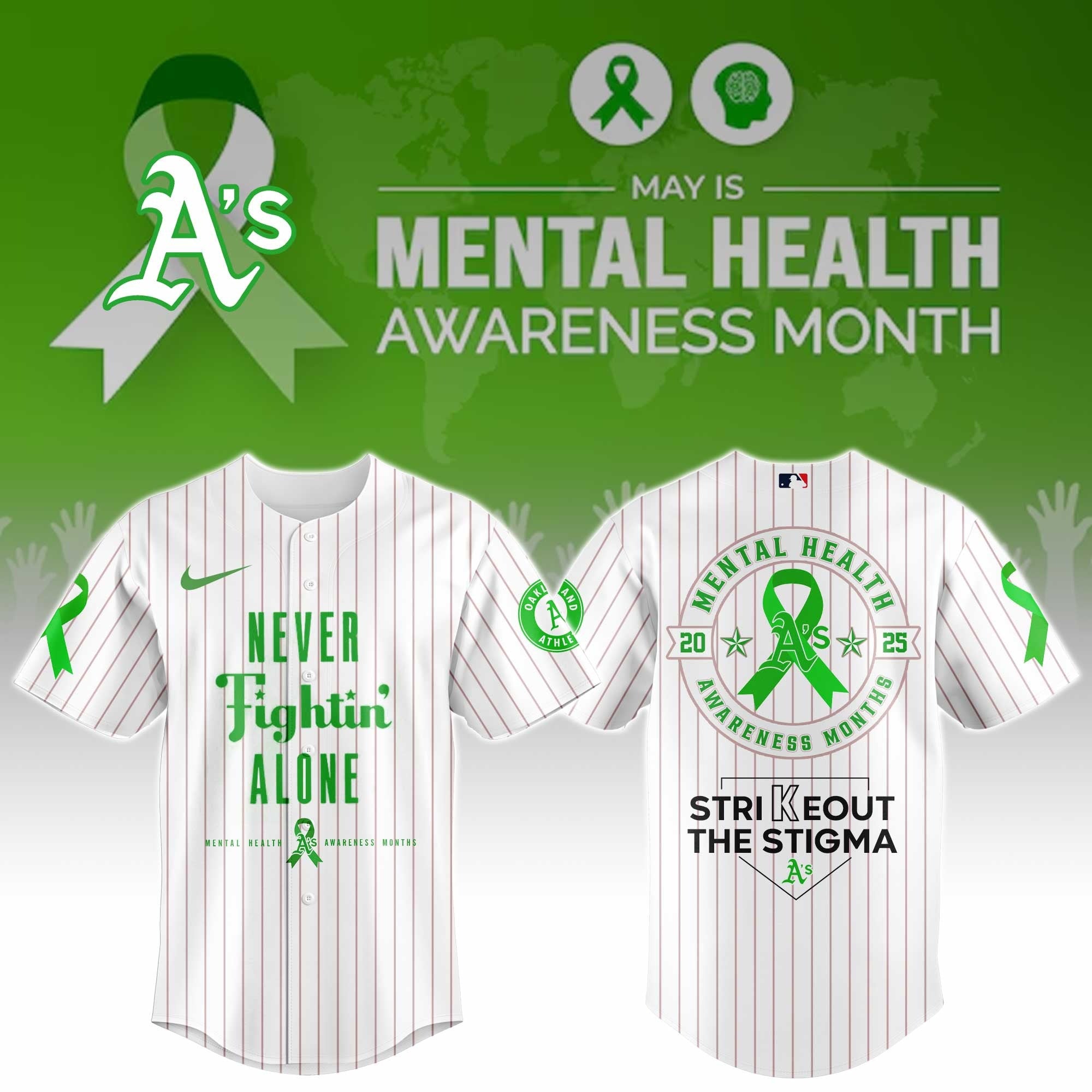 Athletics Special Mental Health Awareness Week Edition Jersey Athletics Merch Fans Gifts