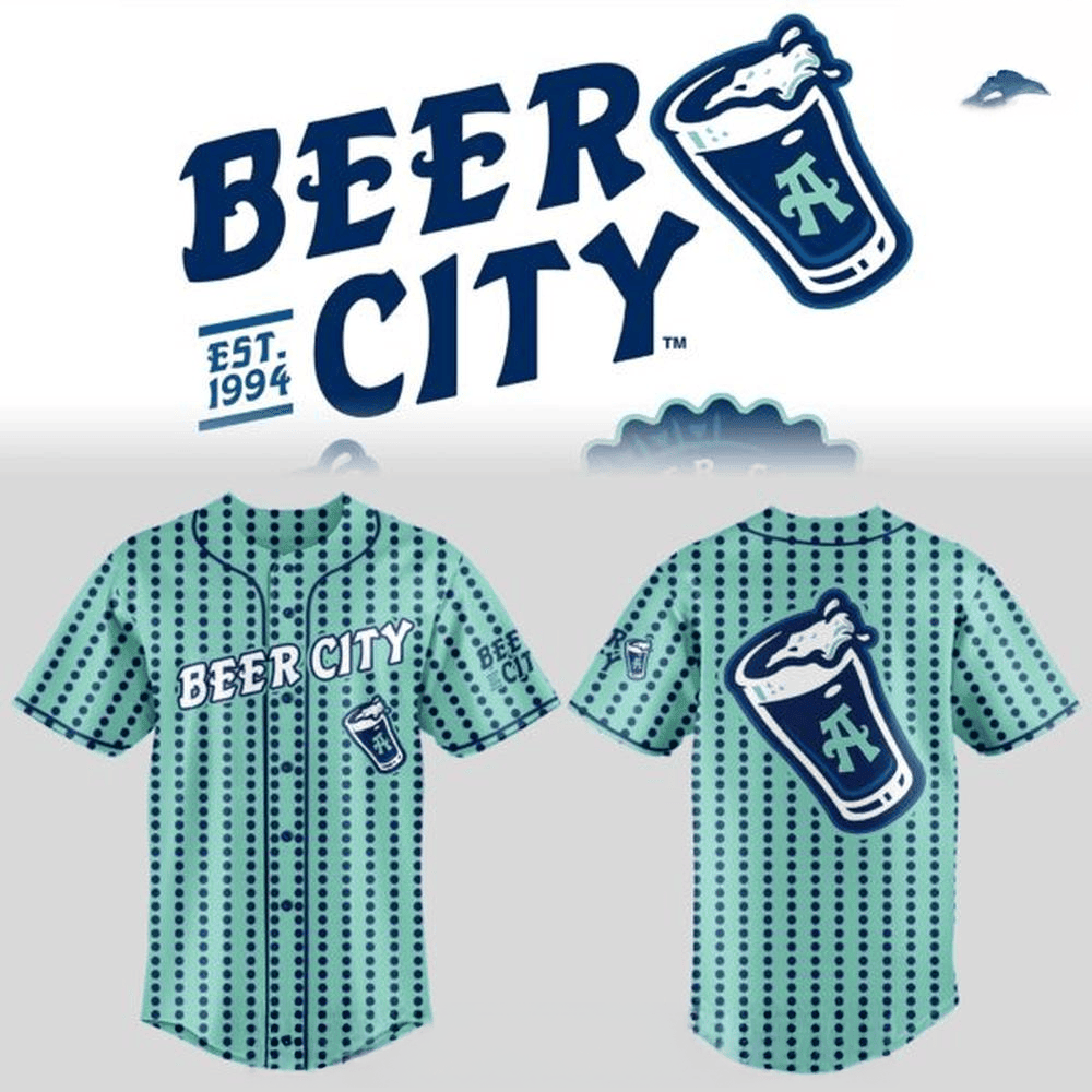 Beer City Tourists 2026 Baseball Jersey Beer City Tourists Merch Top Father's Day Gifts