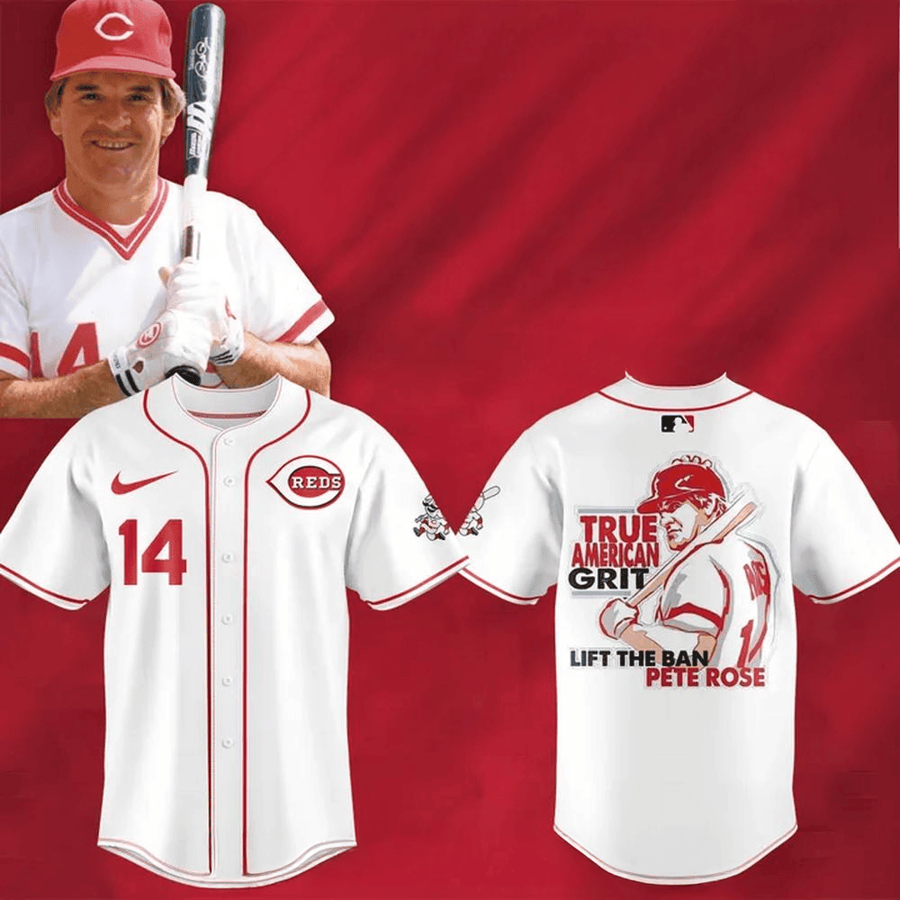 Cincinnati Reds x Pete Rose Night Collections 2026 Special Jersey Cincinnati Reds Merch