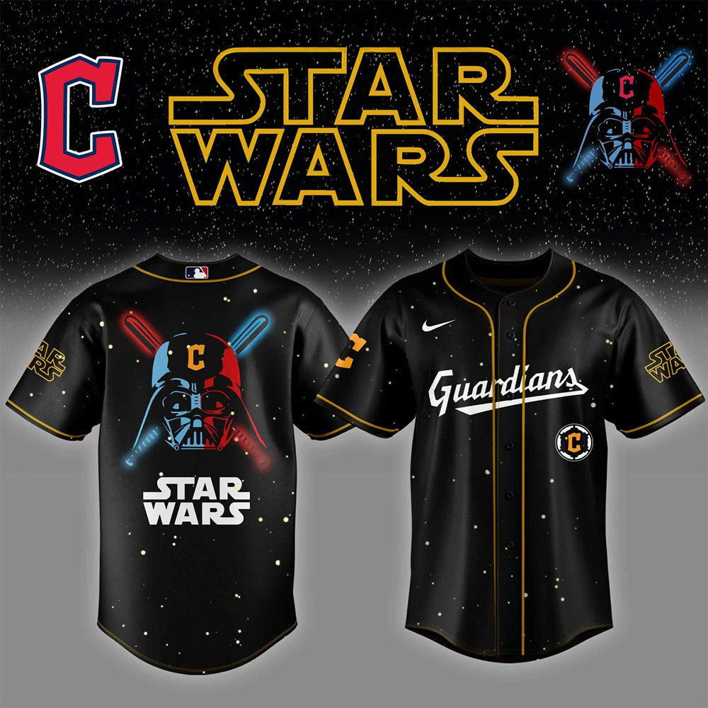 Cleveland Guardians x Star Wars 2026 Baseball Jersey Cleveland Guardians Merch For Fans