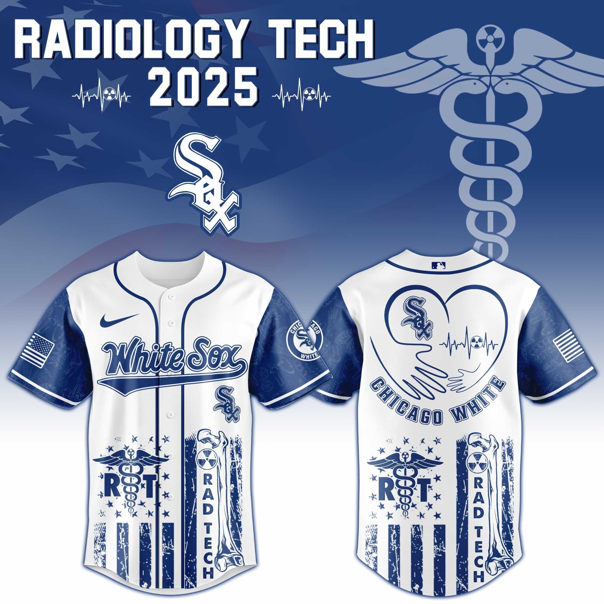 Chicago White Sox x Radiology Tech Night Exclusive Design Jersey Chicago White Sox Merch